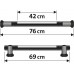 EXTOL LIGHT lampa montážní 1200lm, 75cm, rotační a kloubová 43157