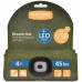 EXTOL LIGHT čepice s čelovkou, nabíjecí, USB, zelená, univerzální velikost 43192