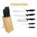 Fiskars Essential Blok s 5 noži 1023782 (1004931)