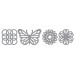 Fiskars Intricate Shape Punches děrovačka 2"/5 cm, motýl 1015767