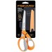 Fiskars Razor Softgrip Nůžky na látku, 21cm 1014579