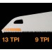 FISKARS PowerTooth Ruční pila, 500 mm, 9 TPI 1062919