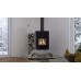 HS FLAMINGO DELUXE ® KAMPA Krbová kamna 9kW, levá, krémová HSF42-010