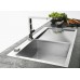 BAZAR Franke Planar PPX 211/611 /2 TL, 1000x512 mm, nerezový dřez pravý + sifon 127.0203.464 POŠKOZENÝ!!!
