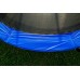 G21 Trampolína SpaceJump, 305 cm, modrá, s ochrannou sítí + schůdky zdarma 69042681