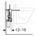 VÝPRODEJ Geberit Kombifix Montážní prvek pro bidet, univerzální 457.530.00.1 POUZE POŠKOZENÝ OBAL!!!