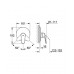 GROHE Eurodisc Cosmopolitan páková sprchová baterie, chrom 19549002