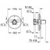 GROHE Grohtherm 1000 termostat centrální DN 15, chrom 34160000