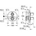GROHE Grohtherm 1000 termostatická sprchová baterie, DN 15, chrom 34161000