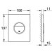 GROHE Nova Cosmopolitan ovládací tlačítko, chrom 38765000