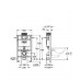 GROHE Rapid SL pro závěsné WC 38526000