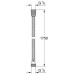 GROHE Relexaflex sprchová hadice 1750 mm, chrom 28154000