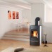 HAAS+SOHN Kalix krbová kamna, černá, boky bílá 0435016500000