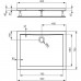 IDEAL Standard ULTRA Flat obdélníková sprchová vanička 90x70 cm, Ideal Grip K1934YK