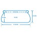 INTEX Easy Set Pool Bazén 457 x 122 cm s kartušovou filtrační pumpou 26168