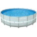 INTEX Bazén Frame Pool Set Ultra Rondo 549 x 132 cm, filtrace a schůdky 28336