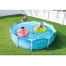 BAZAR INTEX METAL FRAME POOLS Bazén 305 x 76 cm s kartušovou filtrací 28208GN POŠKOZENÝ OBAL!!