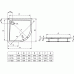 IDEAL Standard ULTRA Flat sprchová vanička akrylátová čtvrtkruh 90 x 90 x 4 cm K517601