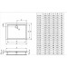 IDEAL Standard ULTRA Flat sprchová vanička akrylátová obdélníková 140 x 80 x 4 cm K518501