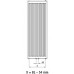 Kermi deskový radiátor Verteo Profil 20 1800 / 800 FSN201800801X3K