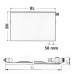 Kermi Therm X2 Plan-V deskový radiátor 10 500 / 700 PTV100500701R1K