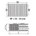 VÝPRODEJ Kermi Therm X2 Profil-kompakt deskový radiátor 33 600 / 1800 FK0330618, POŠKRÁBANÝ