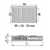 Kermi Therm X2 Profil-kompakt deskový radiátor pro rekonstrukce 12 554 / 500 FK012D505