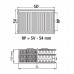 Kermi Therm X2 Profil-kompakt deskový radiátor pro rekonstrukce 33 554 / 800 FK033D508