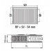 VÝPRODEJ Kermi Therm X2 Profil-Kompakt deskový radiátor 22 600 / 600 FK0220606, POŠKRÁBANÝ