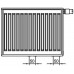 Kermi X2 Profil-Vplus deskový radiátor 10 400 / 600 FTP100400601R1K