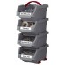 KETER CLICK BIN M set 4x1,3L organizéry 16x13,5x23cm šedé 17193661