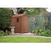 KETER DARWIN 4 x 6 zahradní domek, 125,8 x 184,5 x 205 cm, hnědý 17209417