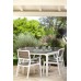 KETER HARMONY zahradní židle, 58 x 58 x 86 cm, antracit/hnědo-šedá 17201284