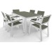 VÝPRODEJ KETER HARMONY stůl 160 x 90 x 74cm, cappuccino/bílá 17201231 POŠKRÁBANÝ!!!!
