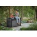 KETER CORTINA 380L Zahradní úložný box 122,9 x 62,1 x 70,6 cm, šedý 17212402