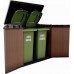 KETER DARWIN 1150L Skříňka, 141 x 82 x 120 cm, hnědá 17213243