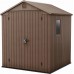 KETER DARWIN 6 x 6 zahradní domek, 190 x 182 x 221 cm, hnědý 17210353