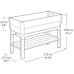 KETER DARWIN ELEVATED PRO 110L Truhlík, 113 x 47,5 x 79,8 cm, hnědý 17211713
