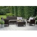 KETER SALEMO 3 SEATER Set zahradní, hnědá/béžová 17205990