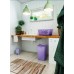 KIS CLASSIC 43L koš na prádlo 58x38x24cm lila