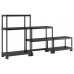 KIS PLUS OPEN BASE MAXI regál 180x45x182cm, 7 polic, černý