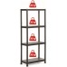 KIS PLUS 60/4 regál 135x60x30 cm, černá 9503