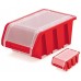 Kistenberg TRUCK PLUS Plastový úložný box uzavíratelný, 49x29,8x21cm, červená KTR50F