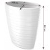 Prosperplast MAZE Květináč oválný vysoký s vkladem 58,5cm, antracit DPMZE600