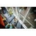 LEIFHEIT Window Cleaner Vysavač na okna + mop + tyč 43 cm + sací hubice 17 cm 51016