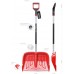 Prosperplast SNOWER 55 ALUTUBE Lopata na sníh 136cm, červená IAR55TB