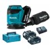 VÝPRODEJ MAKITA DBO180RTJ Aku excentrická bruska 123mm, Li-ion 18V/5,0Ah, Makpac POUŽITO, PLNĚ FUNKČNÍ!!