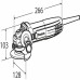 MAKITA GA4530R Úhlová bruska (720W/115mm)