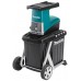 VÝPRODEJ MAKITA UD2500 Elektrický drtič větví 2500W POŠKOZEN VRCHNÍ KRYT, CHYBÍ KRYTKA KOLA!!