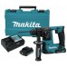 MAKITA HR140DWYE1 Aku vrtací kladivo s příslušenstvím Li-ion 2x1,5 Ah